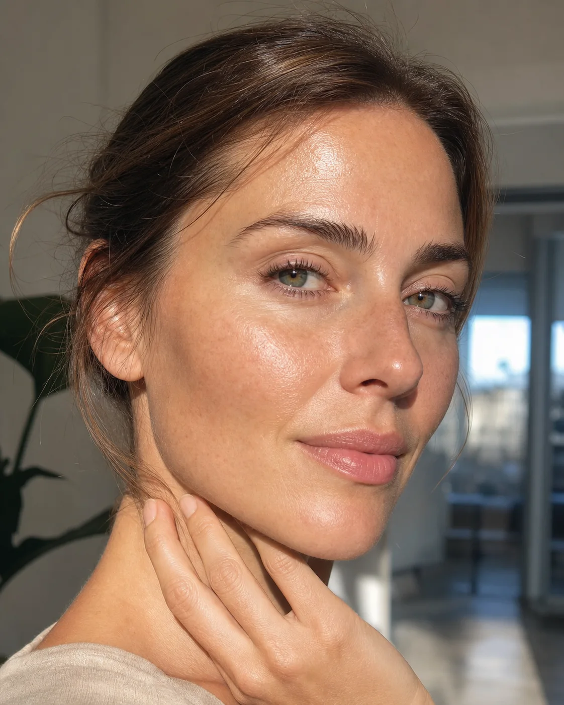 Leuchtender Teint als Anwendungsfall für Pure Bright C10 Serum